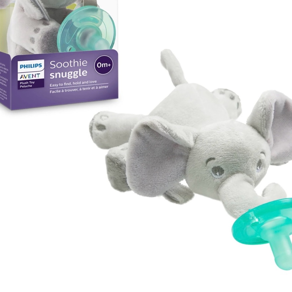 Philips Gray Soothie Snuggle Elephant
